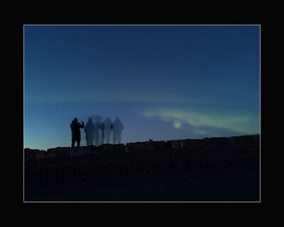 Iceland Sunset Aurora Borealis (K Lee)