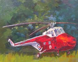 Helicopter - Flixton Aircraft Museum