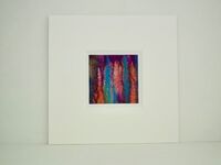 Colour pours forth (with mount)