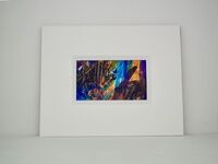 Densest concentrations (with mount and white frame).