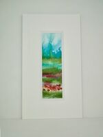 Poppy meadows 2 (with mount)