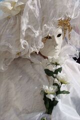 Carnevale di Venezia - Volto Mask by Travel Photographer in London