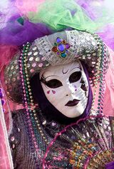 Carnevale di Venezia - Volto Mask by Travel Photographer in London