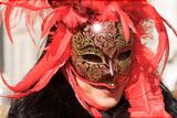 Carnevale di Venezia - Columbina Mask by Travel Photographer in London