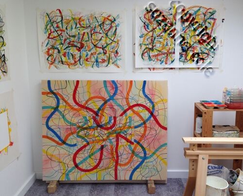 Passage Canvas No.1 Studio Shot