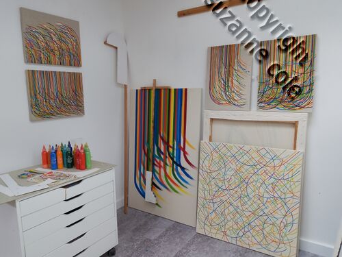 Tail-end series - Paintings - Studio shot