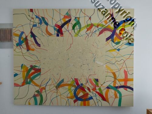 Passage canvas 3 second painting out and reworking