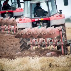 Autumn ploughing