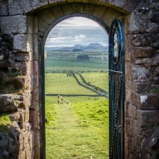 Through the Archway - Hume Castle
