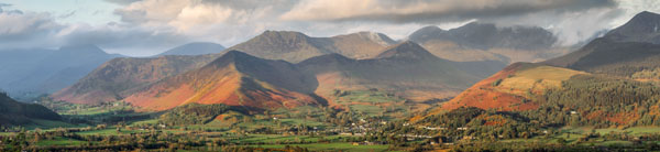 Coledale Fells from Carl Side