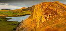 Crag Lough from Peel Crags (Hadrian's Wall)