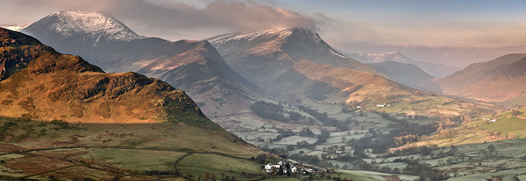 Newlands Valley from Cat Bells