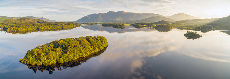 St Herbert's Island Derwent Water