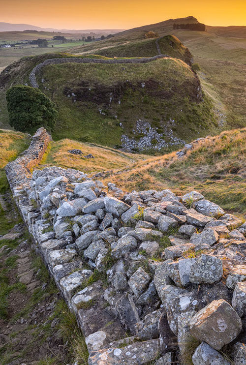 Sycamore Gap from Highshield Crags (Hadrian's Wall)