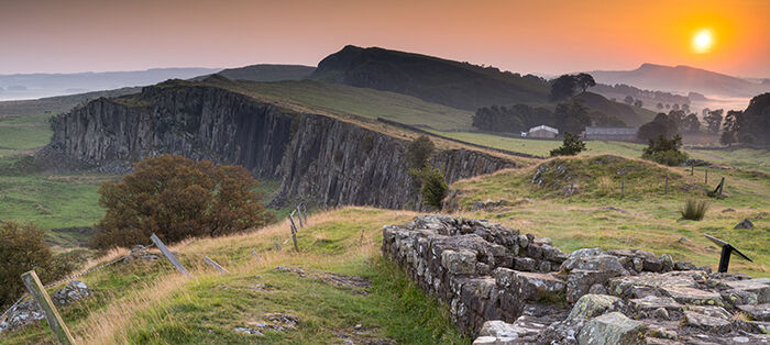 Sunrise Walltown Crags