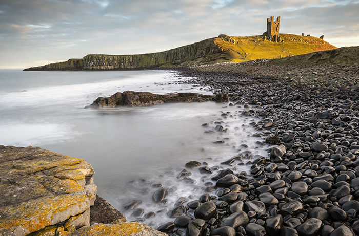 Dunstanburgh Castle from Saddle Rock