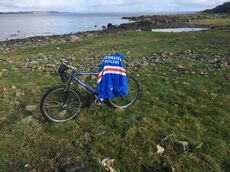 Exploring the Mulberry Harbour, Cairnhead.