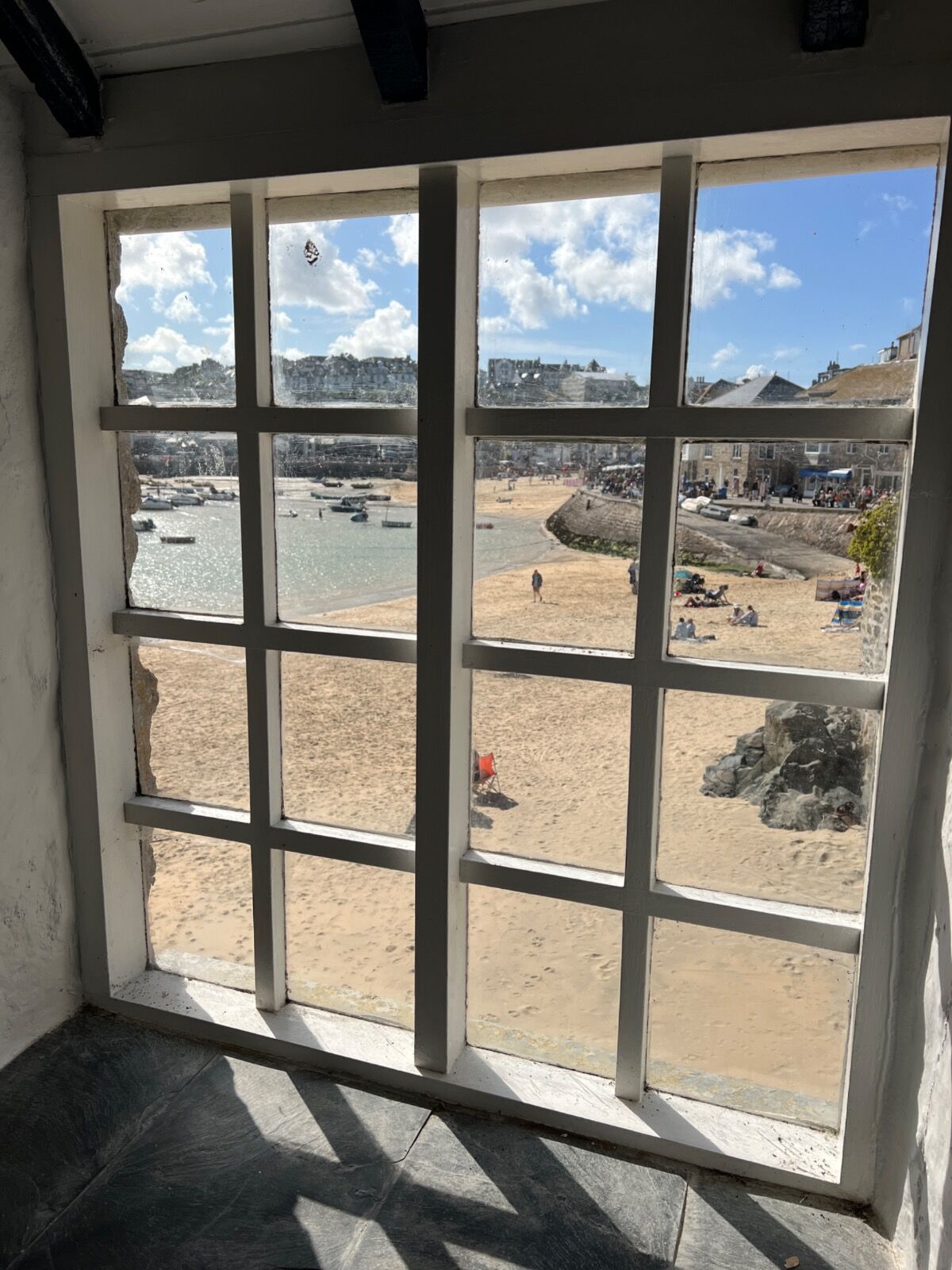 Look thro' any window...