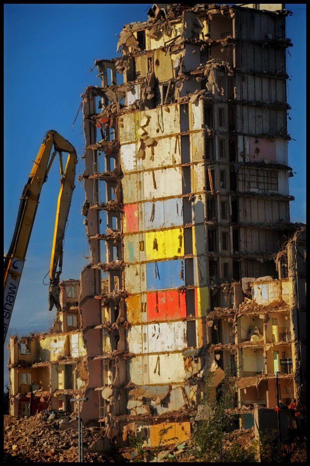 The colours of the rainbow...