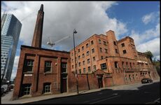 Dunlop Rubber factory; now apartments.