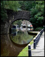 Squaring the circle; Hebden Bridge.