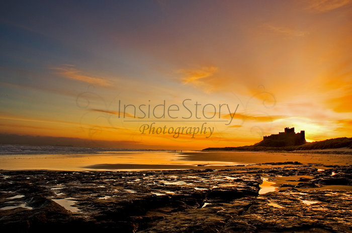 Bamburgh Castle Sunrise