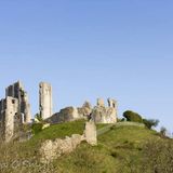 View of Corfe Castle