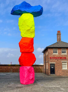 Liverpool Mountain. by Swiss Artist, Ugo Rodinone for the Tate Liverpool