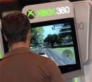 The new Xbox 360 gaming system.
