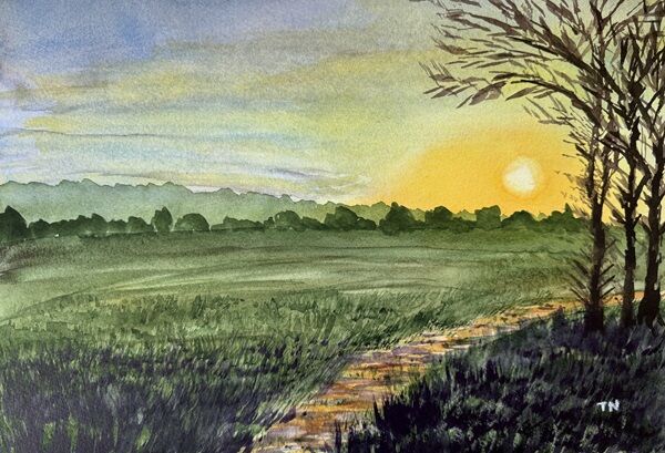Sunset, Ayres End