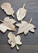 leaf shaped chopping boards
