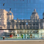 Port Of Liverpool Reflection