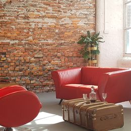 Brick wall effect area