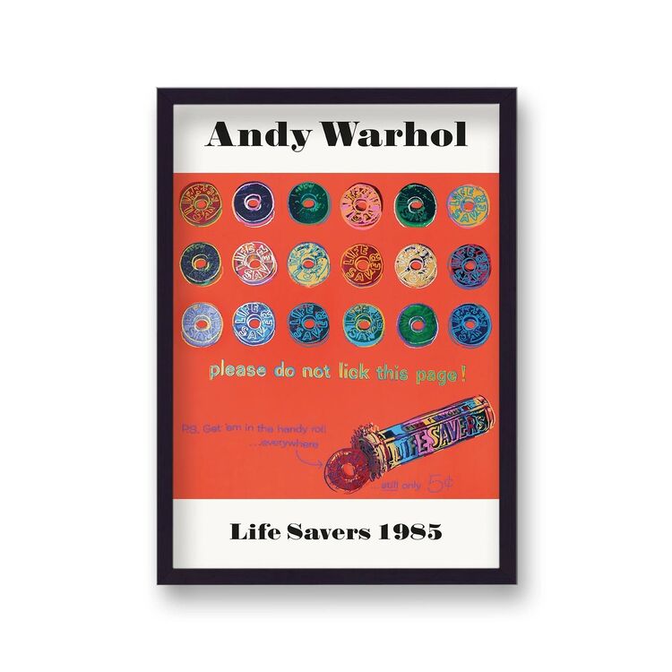 Ads Life Savers 1985 Framed Art Print