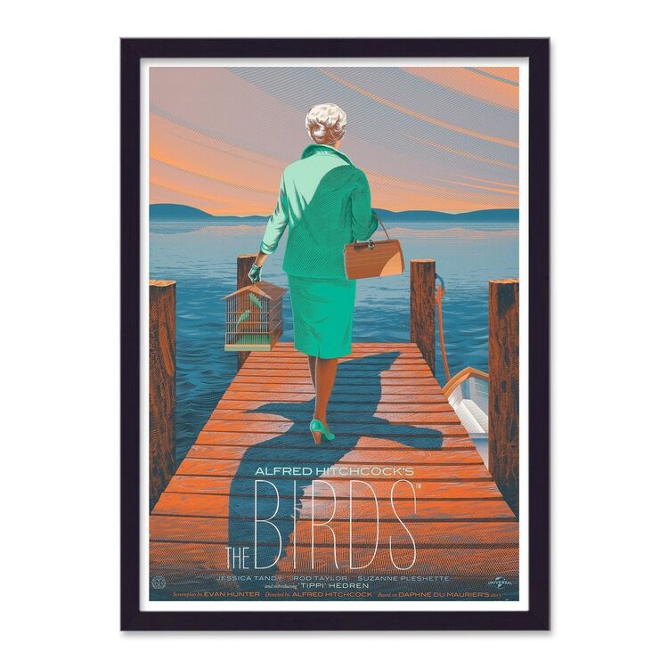 Alfred Hitchcock's the Birds Reimagined Movie Poster