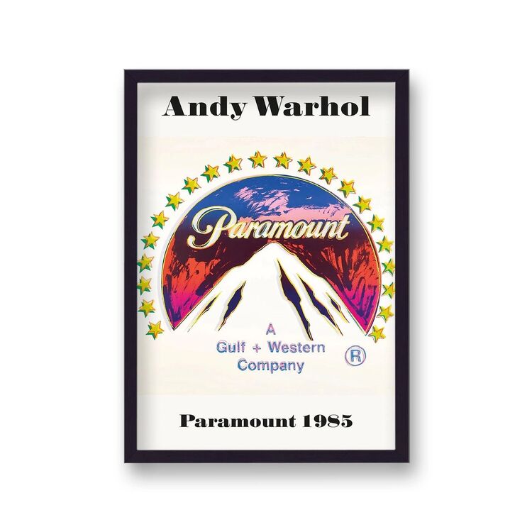 Ads Paramount 1985 Framed Art Print by Andy Warhol