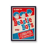 Beastie No Sleep 'til Boys Bazooka Joe Vintage Music Framed Art Print