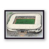 Pride Park Home of Derby County FC Framed Stadium Art Print