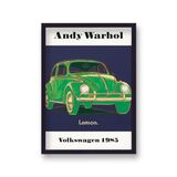 Ads Volkswagen 1985 Framed Art Print by Andy Warhol