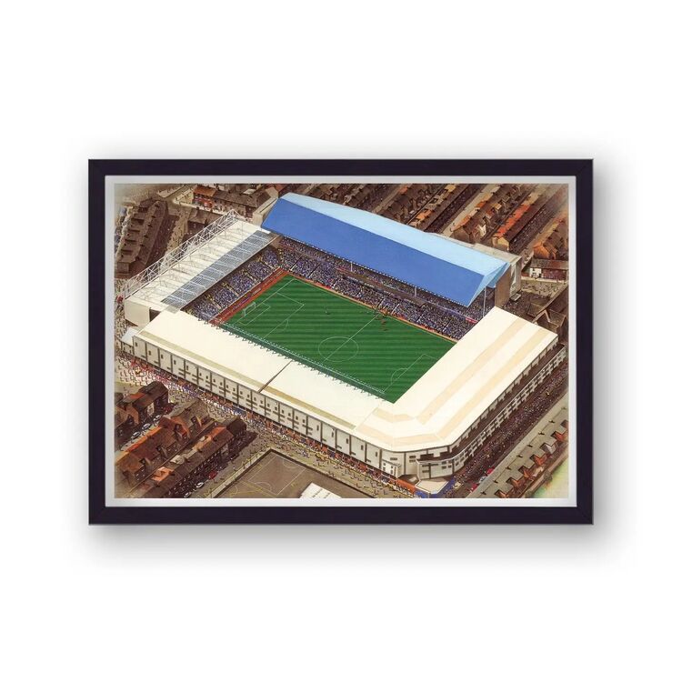Goodison Park Home of Everton FC Framed Stadium Art Print