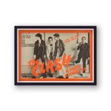 The Clash Live French Vintage Music Framed Art Print