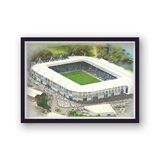 King Power Stadium Home of Leicester City FC Framed Stadium Art Print