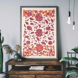 Rome Floral Framed Print