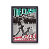 The Clash Black Market Clash Vintage Music Framed Art Print