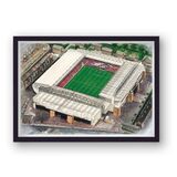 Anfield Home of Liverpool FC Framed Stadium Art Print