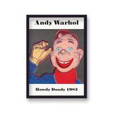 Myths Howdy Doody 1983 Framed Art Print by Andy Warhol