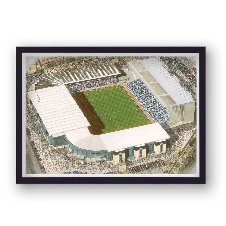 Etihad Stadium Home of Manchester City FC Framed Stadium Art Print