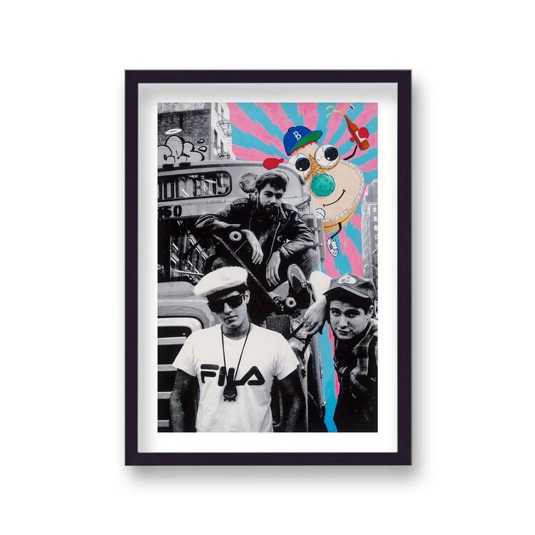 Beastie Boys Vintage Music Framed Art Print