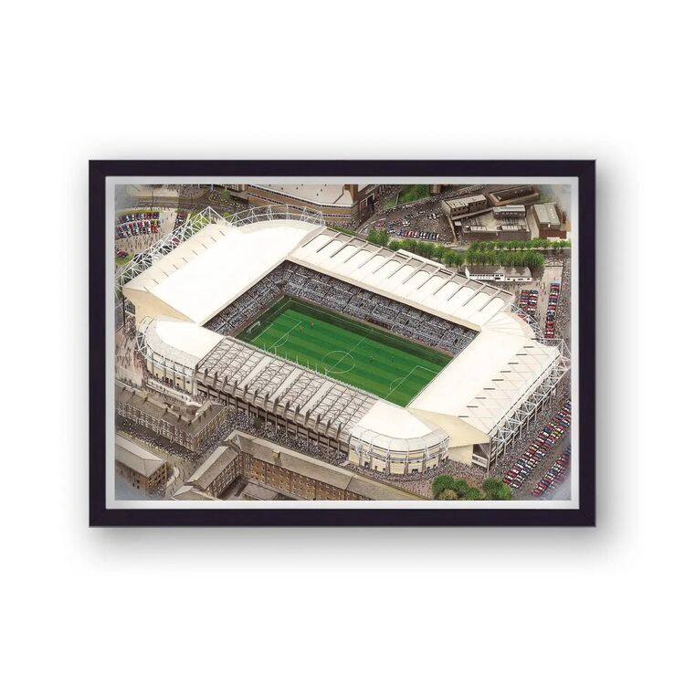 St James' Park Home of Newcastle United FC Framed Stadium Art Print