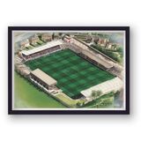 The Athletic Ground Home of Scarborough Athletic FC Framed Stadium Art Print